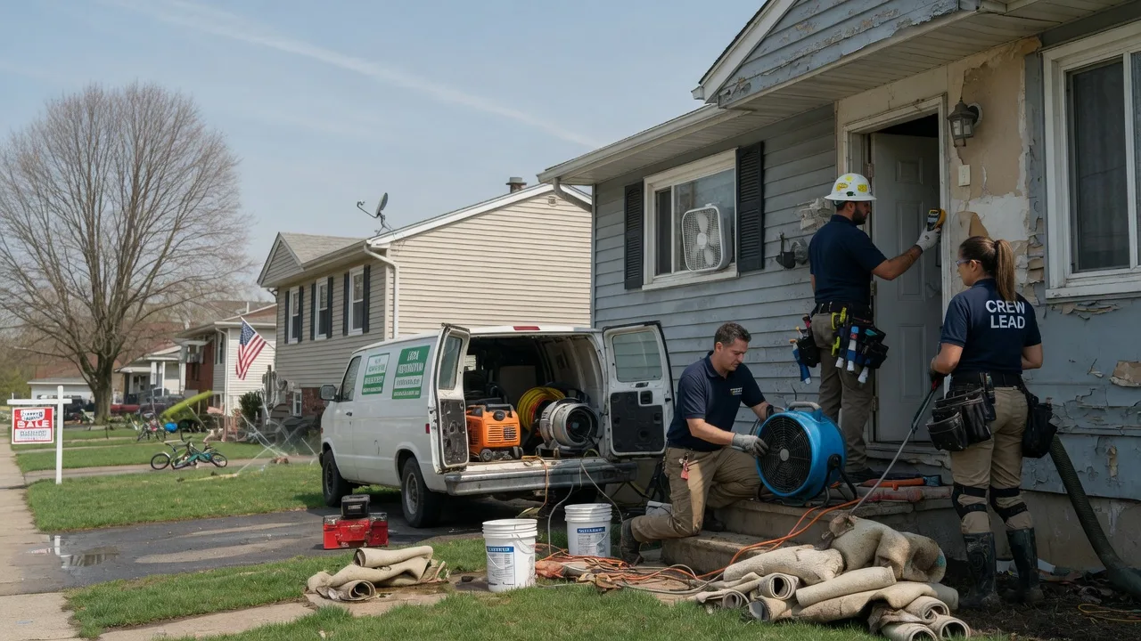 Flood Cleanup in Irwin, OH near me