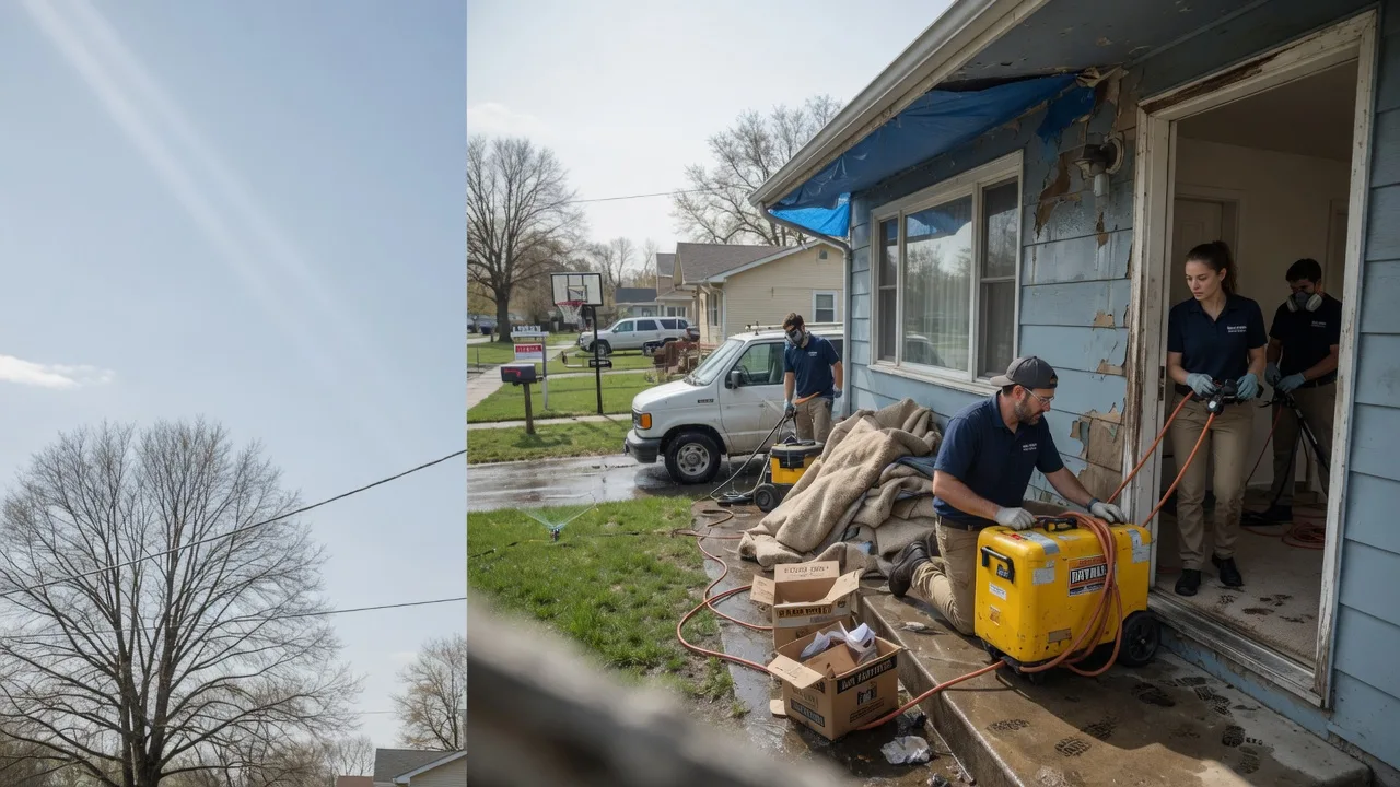 Basement Flood Cleanup in Irwin, OH near me